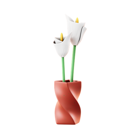 Calla-Lilie  3D Icon