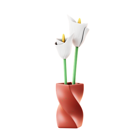 Calla lily  3D Icon