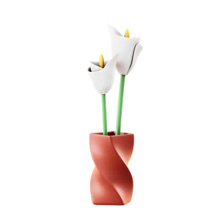 Calla lily  3D Icon