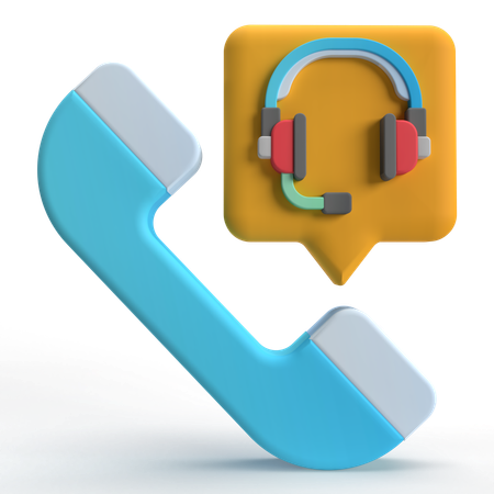 Call Center  3D Icon