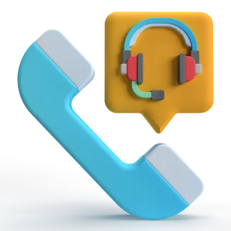 Call Center  3D Icon