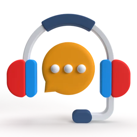 Call Center  3D Icon