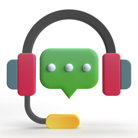 Call Center  3D Icon