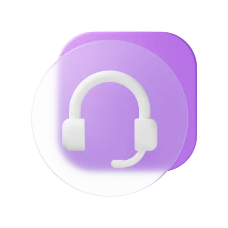 Call Center  3D Icon