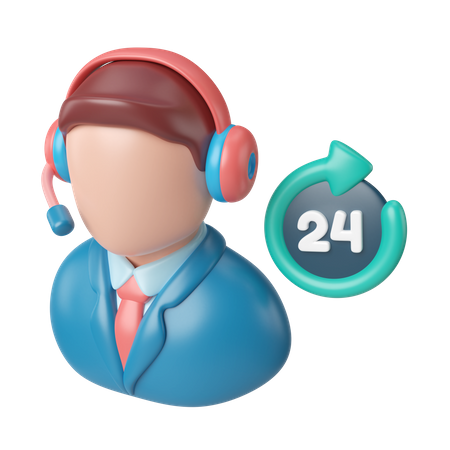 Call Center  3D Icon