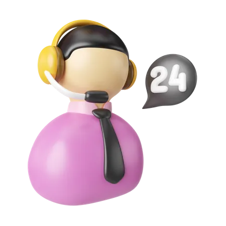 Call Center  3D Icon