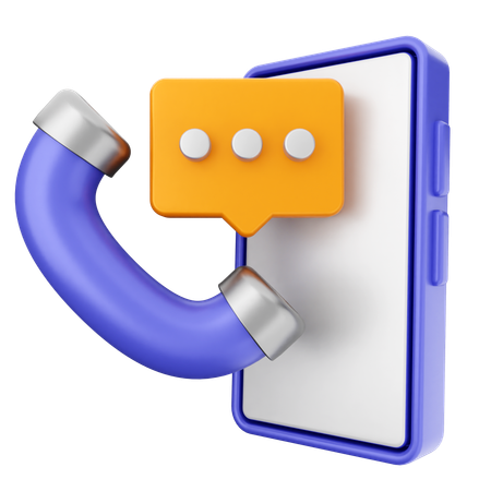 Callcenter-Helpdesk  3D Icon