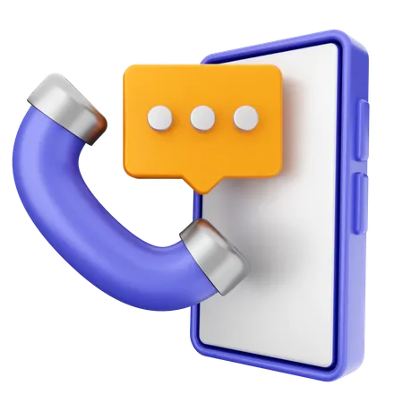 Callcenter-Helpdesk  3D Icon