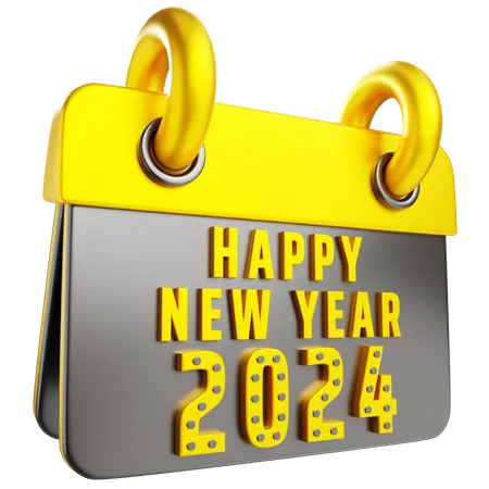 Callendar 2024  3D Icon