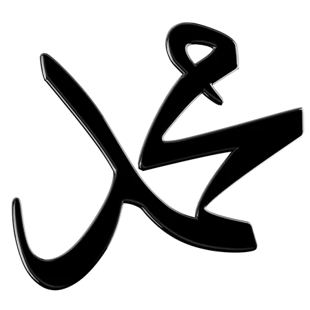 Calligraphie arabe  3D Icon