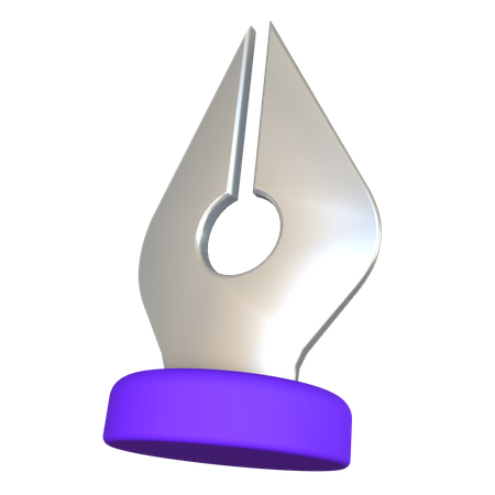 Calligraphy Pen  3D Icon