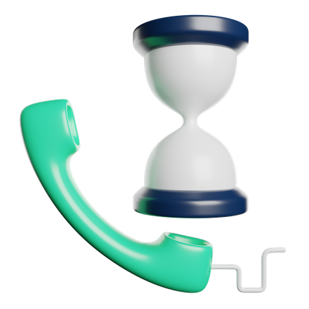 Calling Time  3D Icon