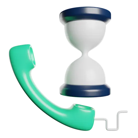Calling Time  3D Icon