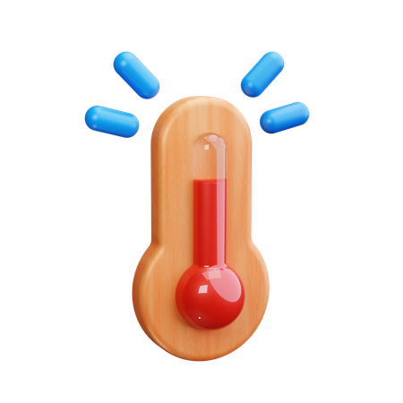 Calor intenso  3D Icon