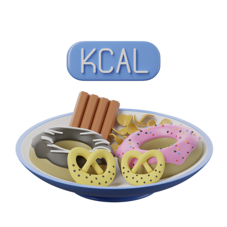Calories  3D Icon