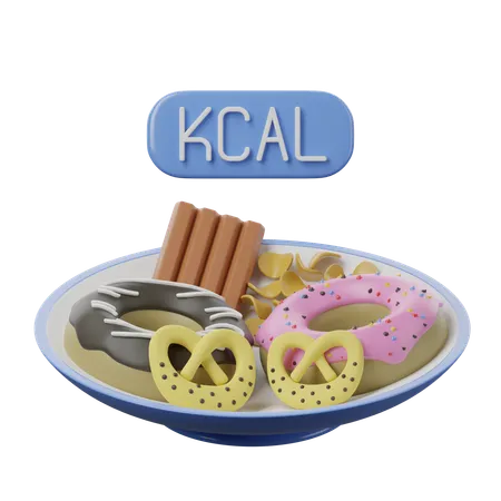 Calories  3D Icon