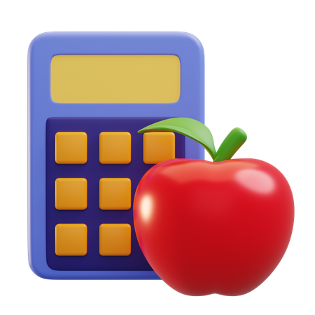 Calculateur de calories  3D Icon