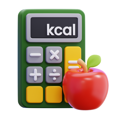 カロリー計算機  3D Icon