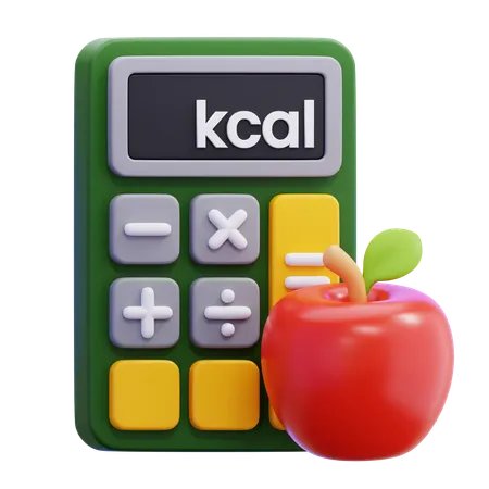 カロリー計算機  3D Icon