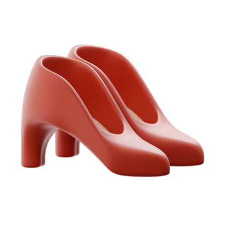 Calzado de tacon  3D Icon