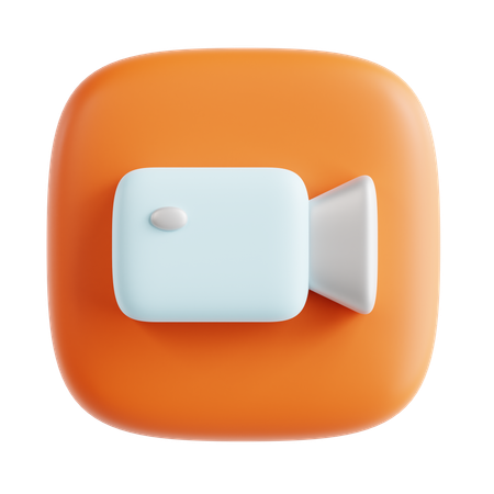 Cam  3D Icon