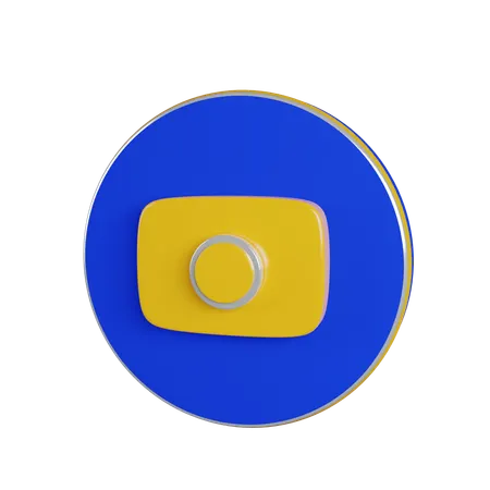 Cam 3D Icon