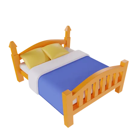 Cama  3D Icon