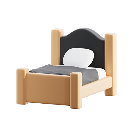 Cama  3D Icon