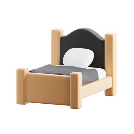 Cama  3D Icon