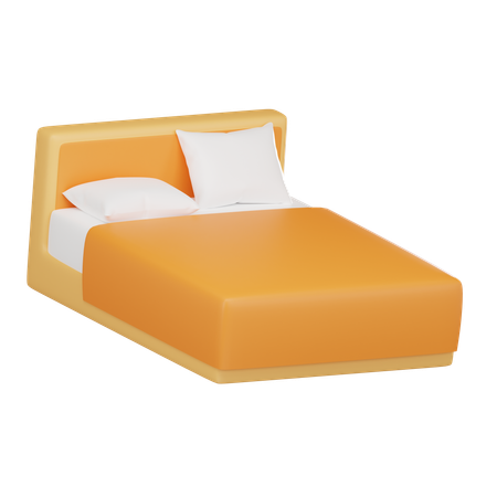 Cama  3D Icon