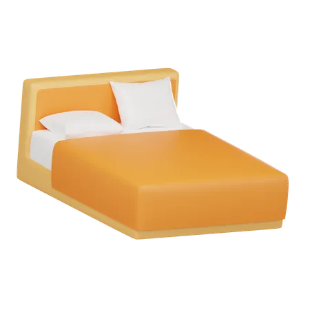 Cama  3D Icon