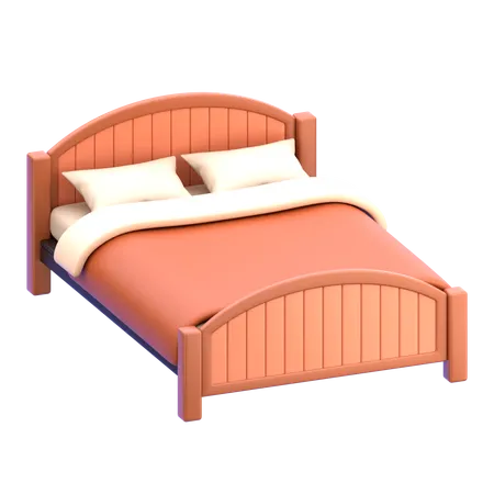 Cama  3D Icon