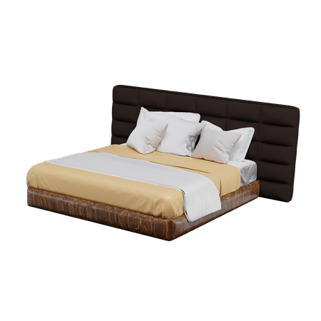 Cama  3D Icon