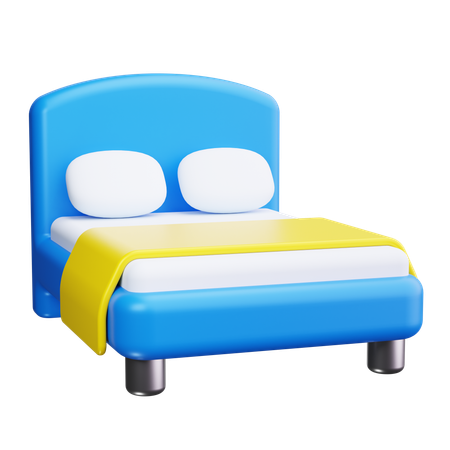 Cama  3D Icon