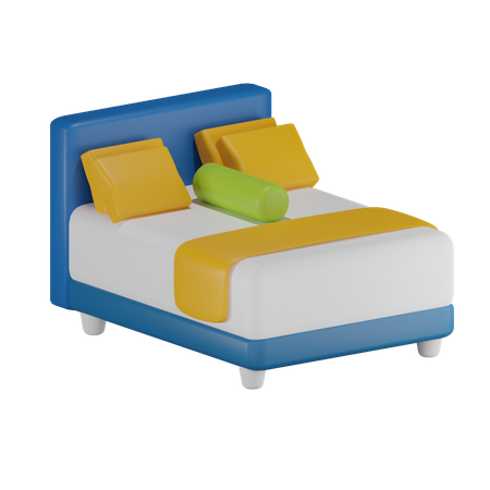 Cama  3D Icon