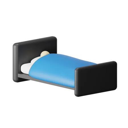 Cama  3D Icon