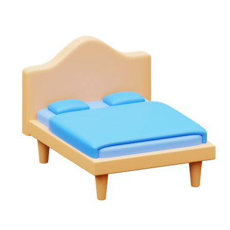 Cama  3D Icon