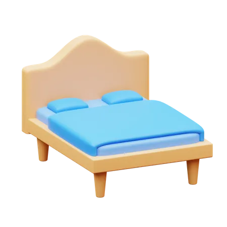 Cama  3D Icon