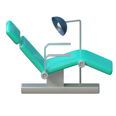 Cama de clínica dental  3D Icon