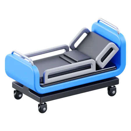 Cama de enfermo  3D Icon