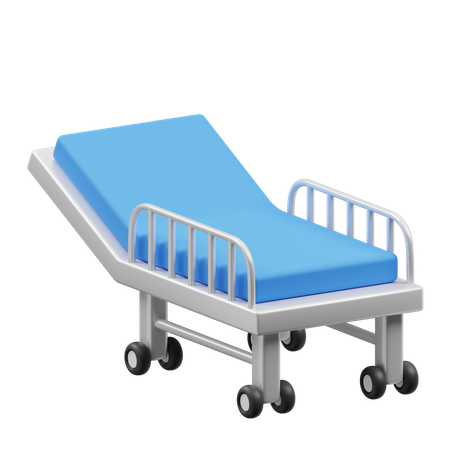 Cama de hospital  3D Icon