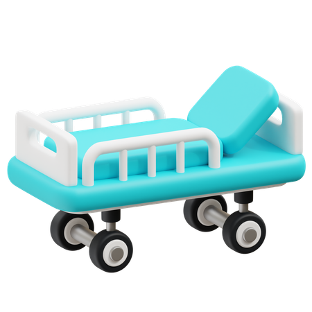 Cama de hospital  3D Icon