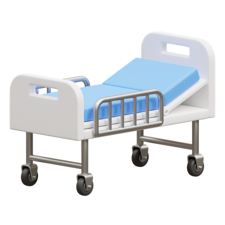 Cama de hospital  3D Icon