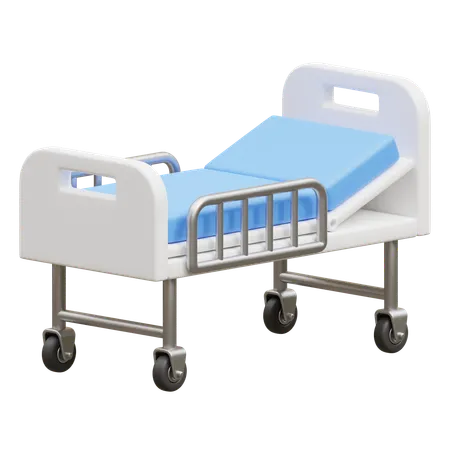 Cama de hospital  3D Icon