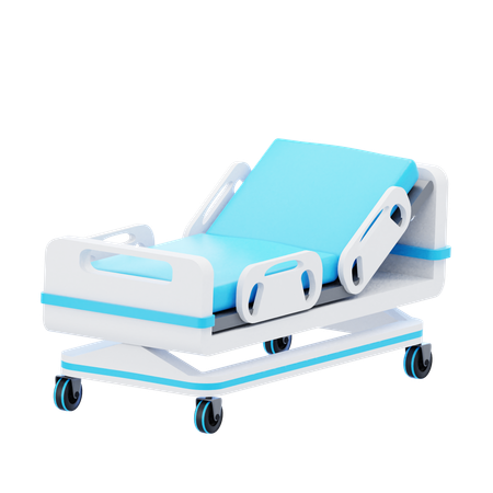 Cama de hospital  3D Icon