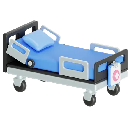 Cama de hospital  3D Icon