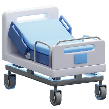 Cama de hospital  3D Icon