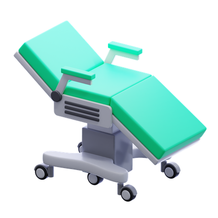 Cama hospitalar  3D Icon