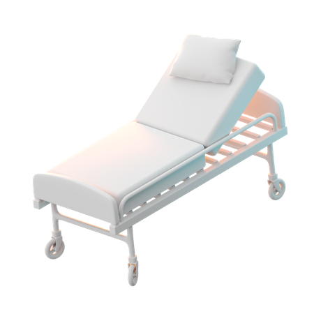 Cama de hospital  3D Icon