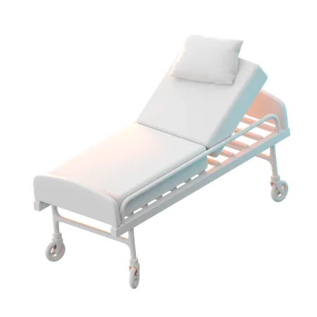 Cama de hospital  3D Icon